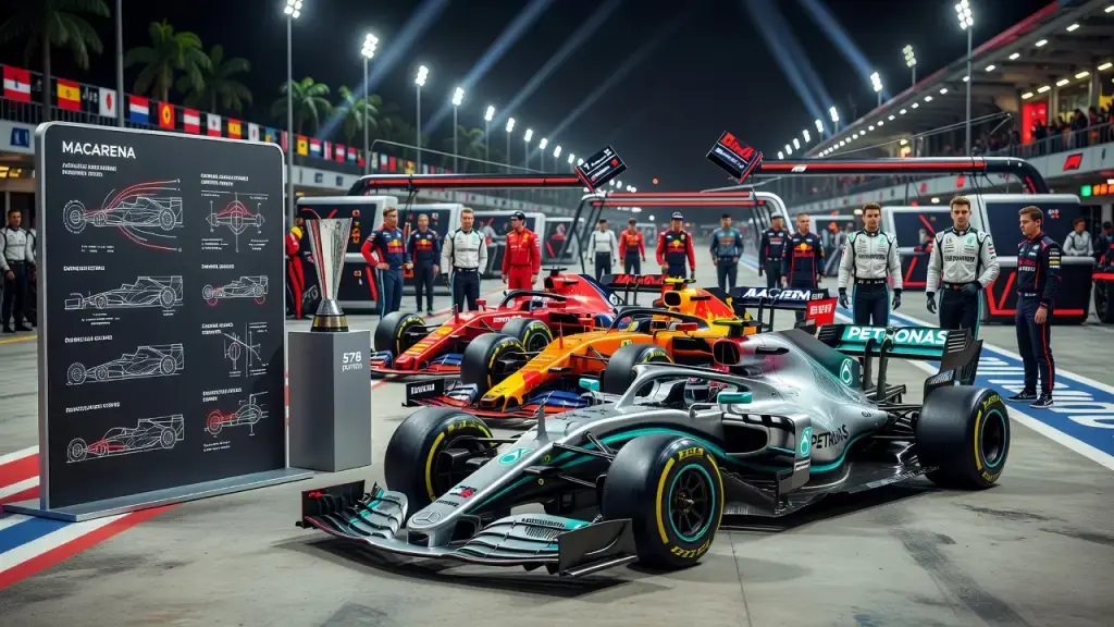 Mercedes revela que avaliou asa Macarena antes das rivais